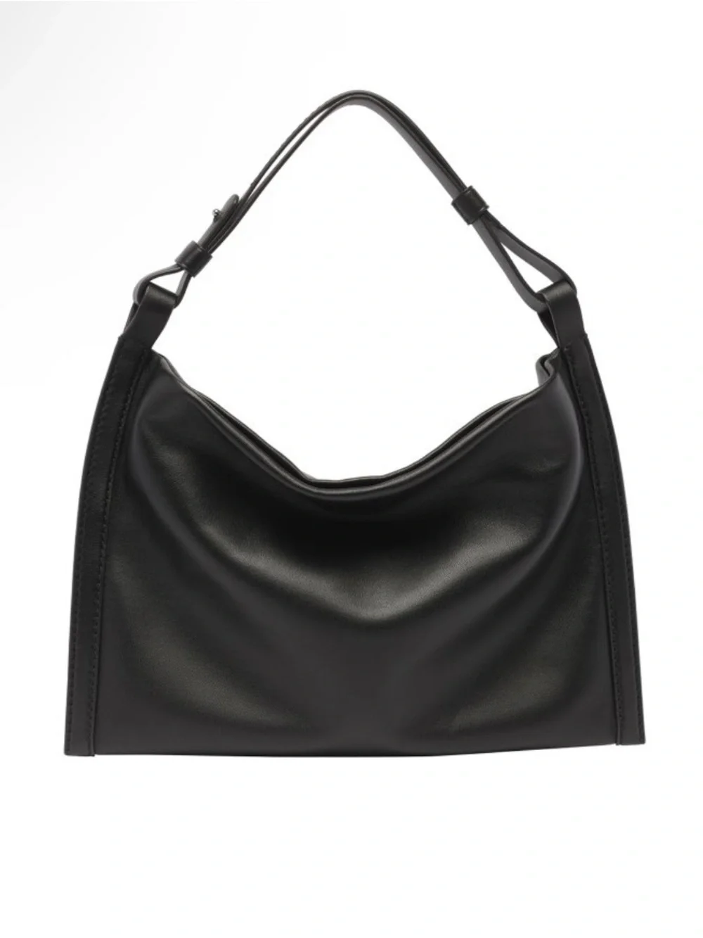 PROENZA SCHOULER White Label Minetta Leather Small Shoulder Hobo Bag New